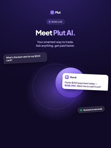 Plut: Trade & Pay Bills iPad screenshot