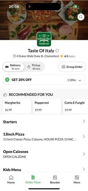 Taste Of Italy. screenshot 2