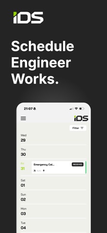 IDS Workforce iPhone screenshot