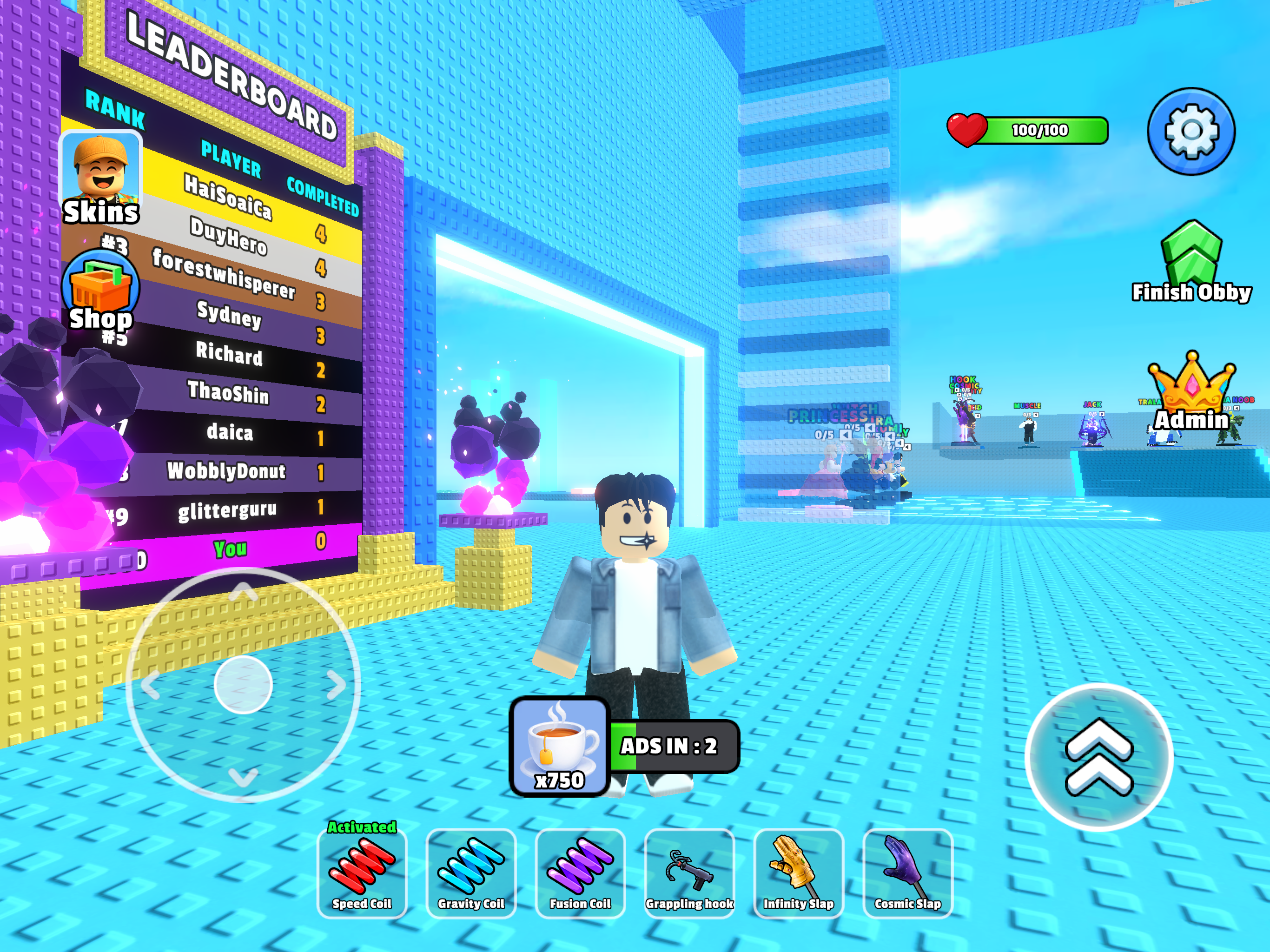 Obby Brainrot World screenshot 12
