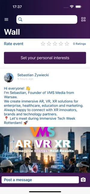 Immersive Tech Week 2026 screenshot 4