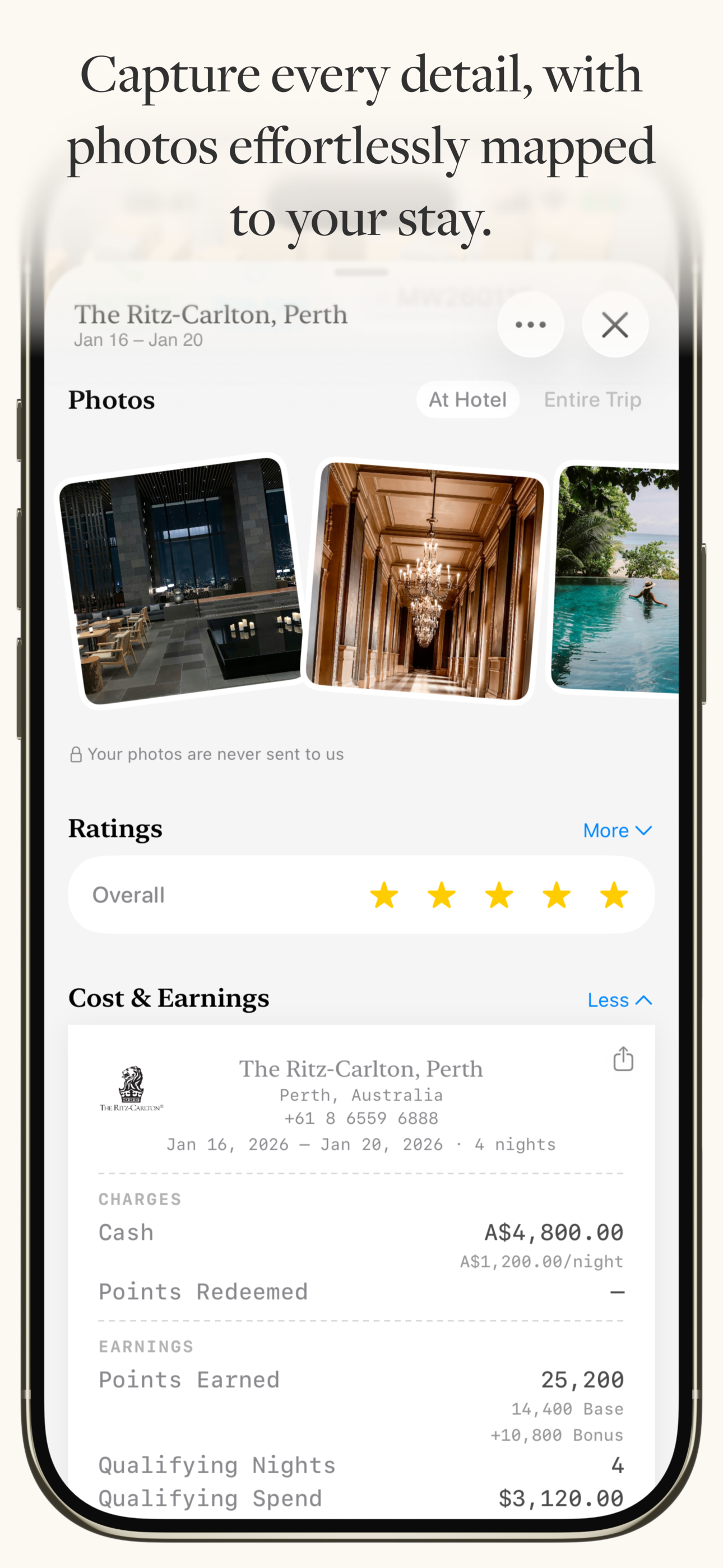 Awaybook: Hotel Tracker screenshot 4