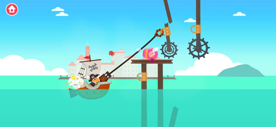 Dinosaur Pirate Games for kids screenshot 9