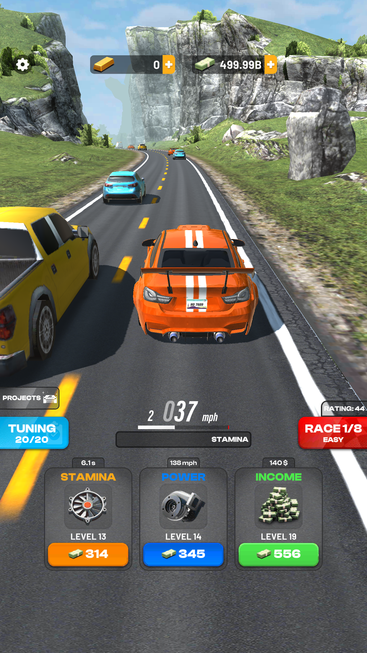 Highway Overtake - Car Racing screenshot 2