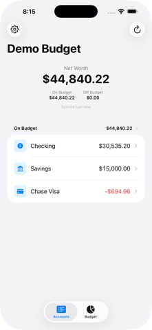 PocketActual Screenshot 2 of 3