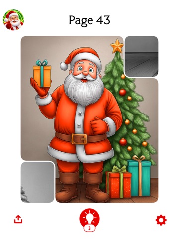 Christmas Puzzle - Paint Art iPad screenshot