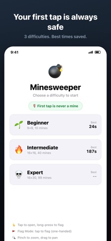 Minesweeper: One-Hand Puzzle Screenshot 4 of 4