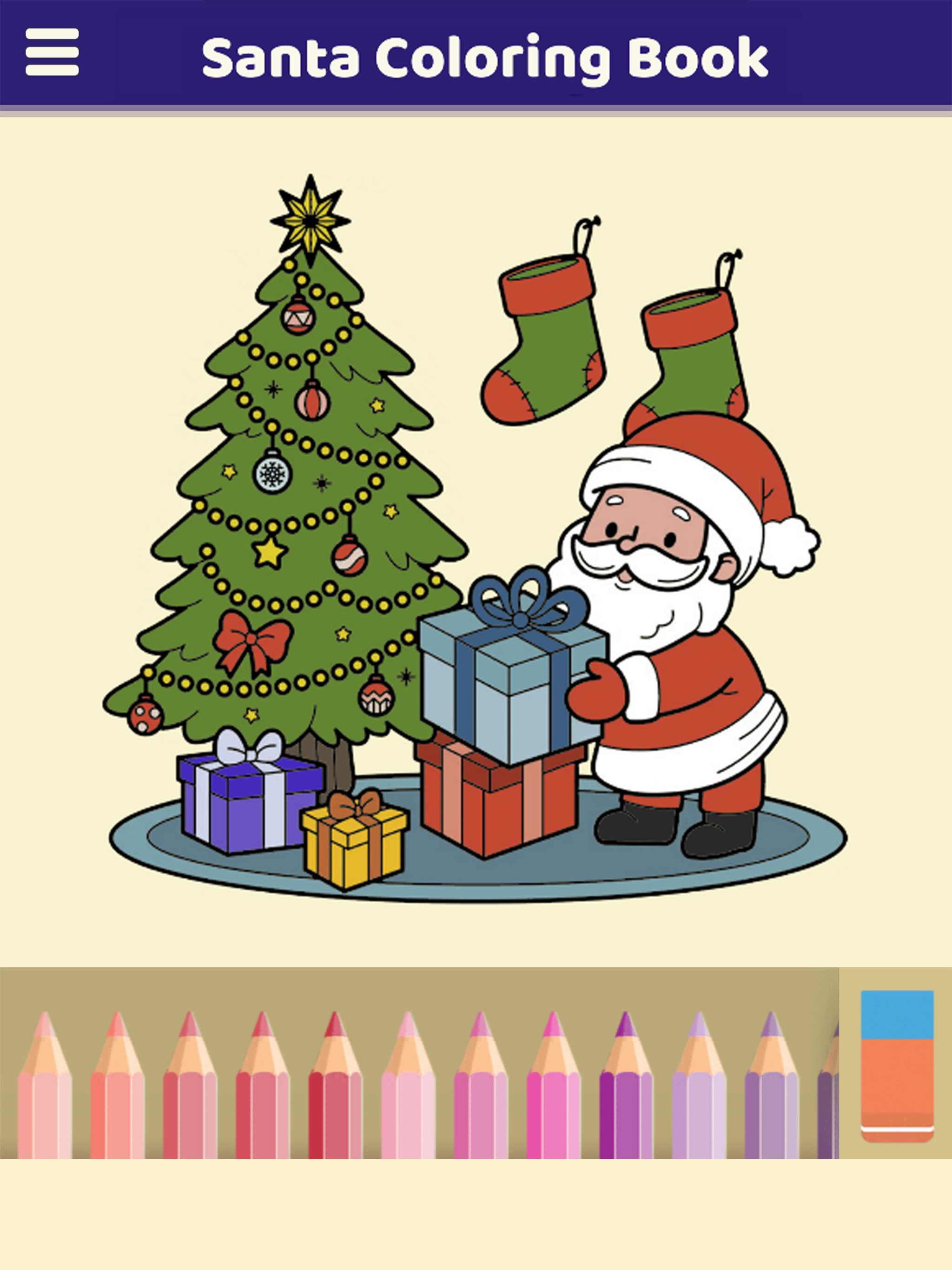 Santa Coloring Book screenshot 7