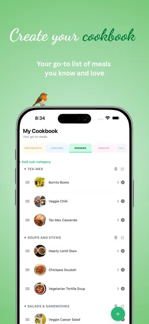Robin's Meal Planner screenshot 2