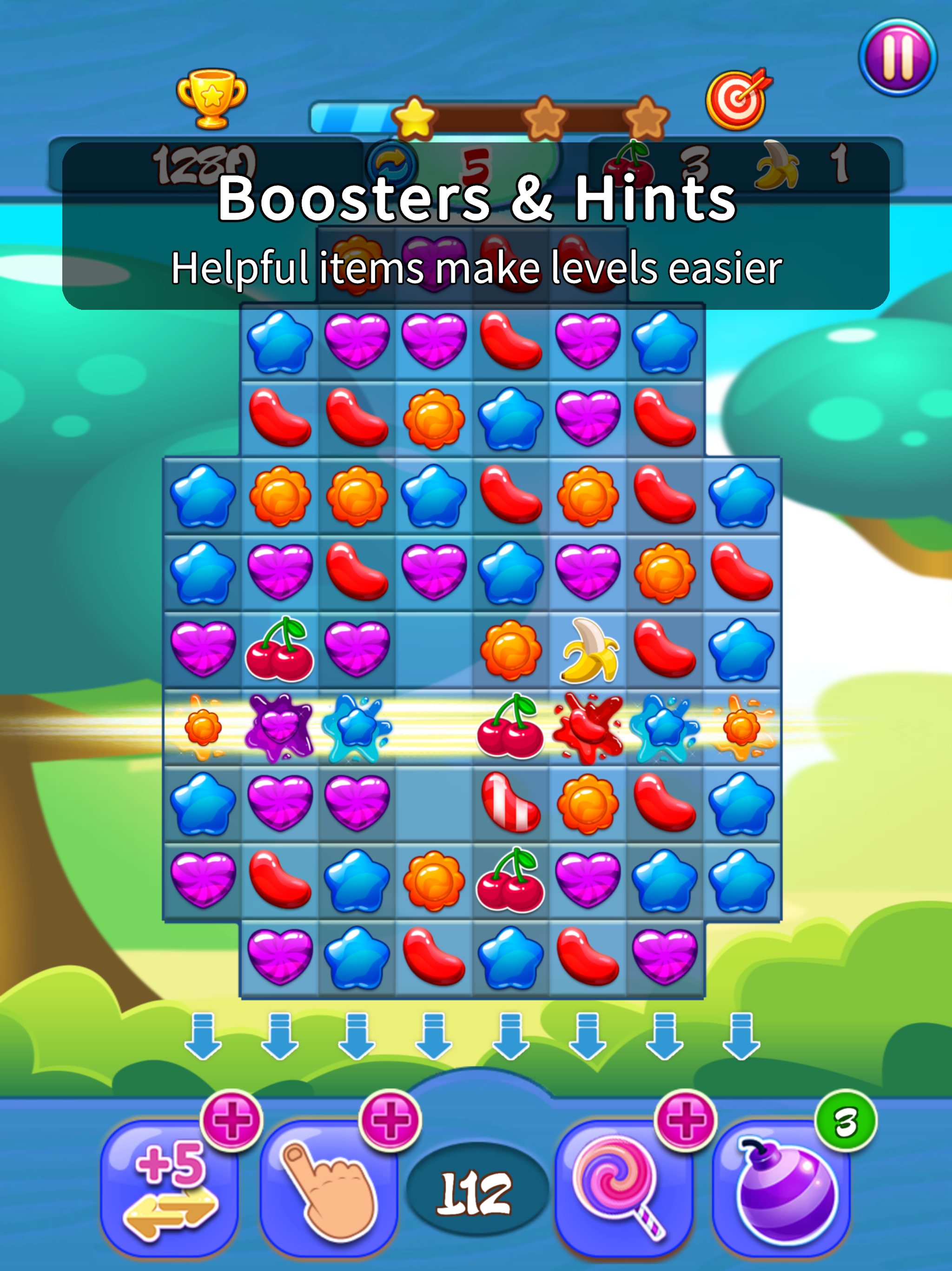 Jelly Crush - Match 3 Puzzles