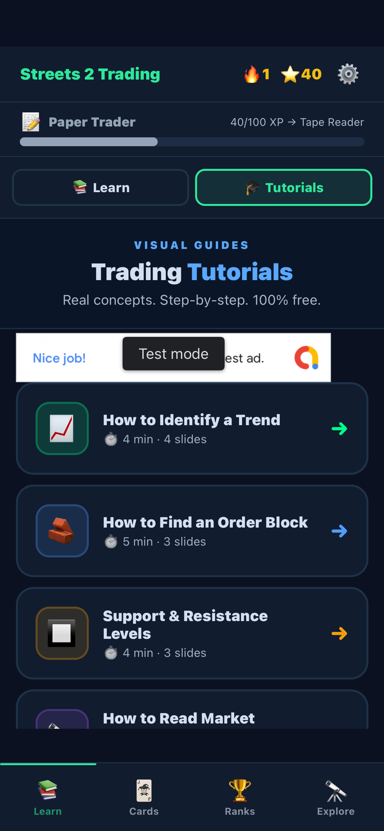 Streets 2 Trading