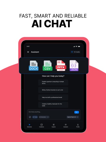 Soloa AI - AI Video Generator iPad screenshot