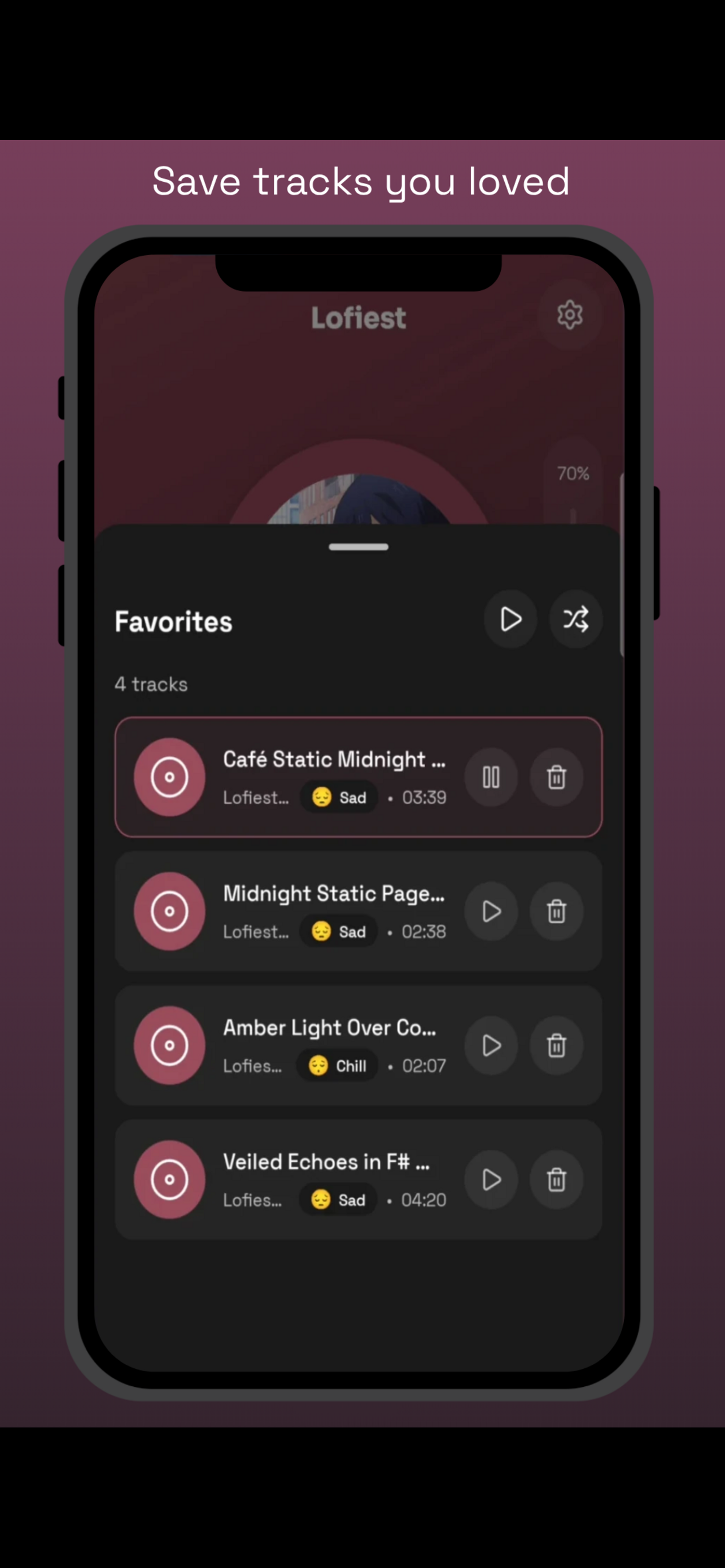 Lofiest: Chill Beat & Ambience screenshot 7