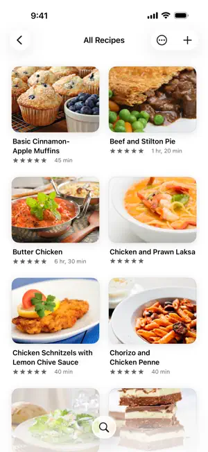 Foodie Recipe Manager screenshot 1