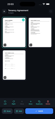 PDFScan: Doc & File Scanner iPhone screenshot