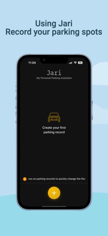 Jari - Easy Parking Spot Log screenshot
