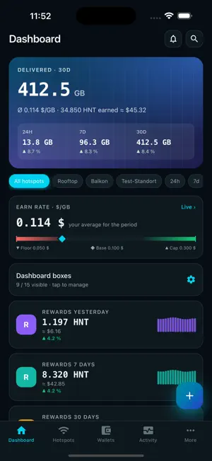 HeliumTracker.io screenshot 2