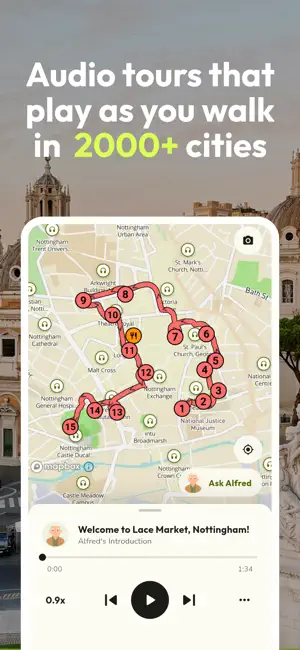 Auda: Audio Tours & History screenshot 3