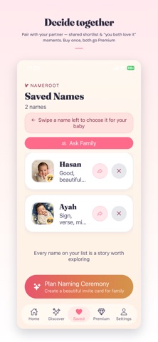 NameRoot: Baby Name Meanings screenshot