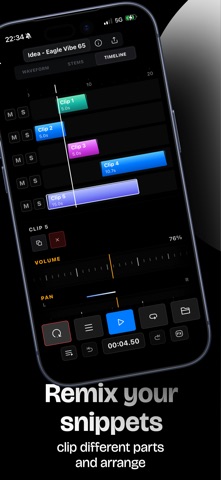 SnippetLoop - audio editor Screenshot 4 of 9