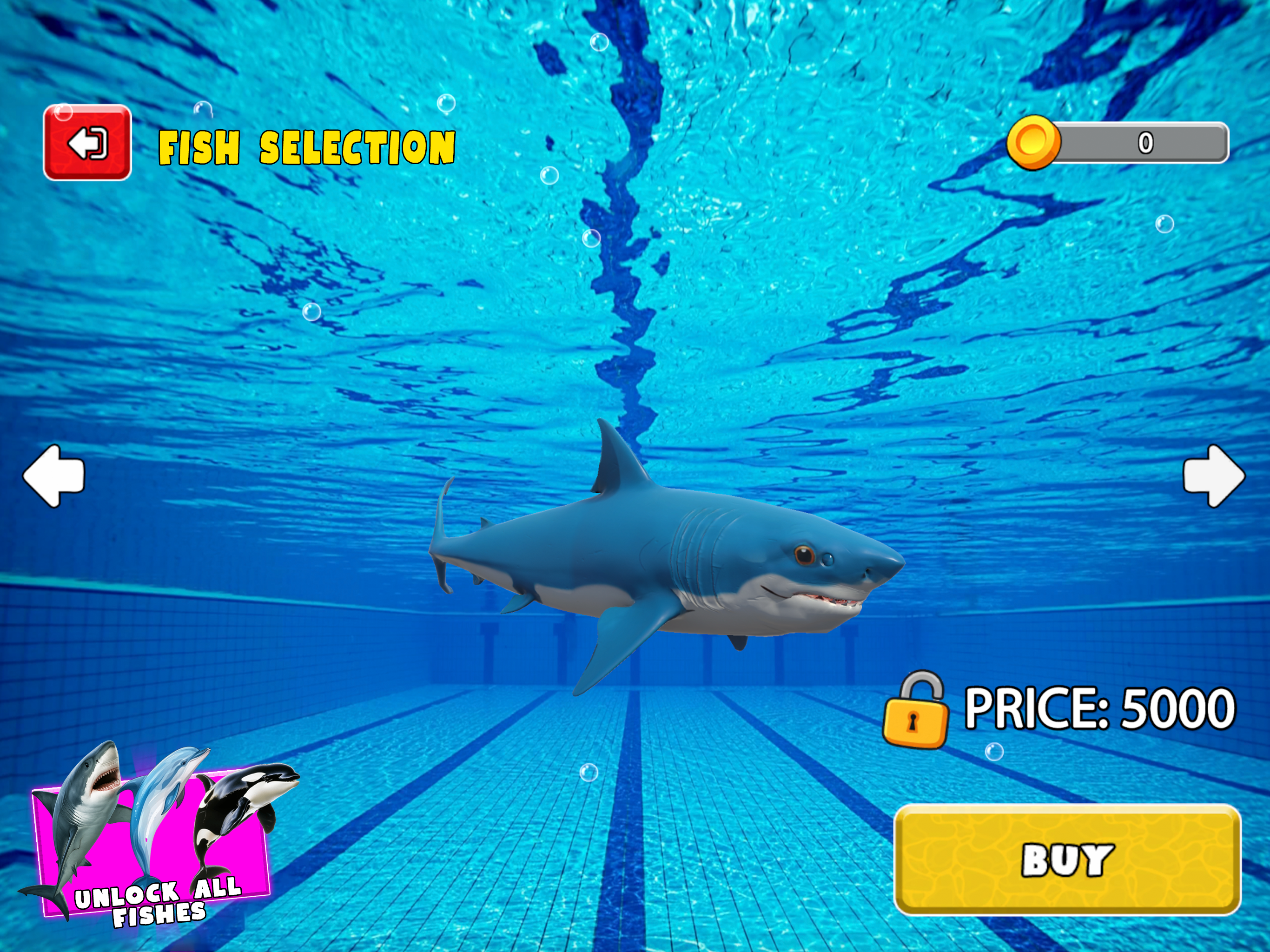 Dolphin & Shark Simulator Game screenshot 7