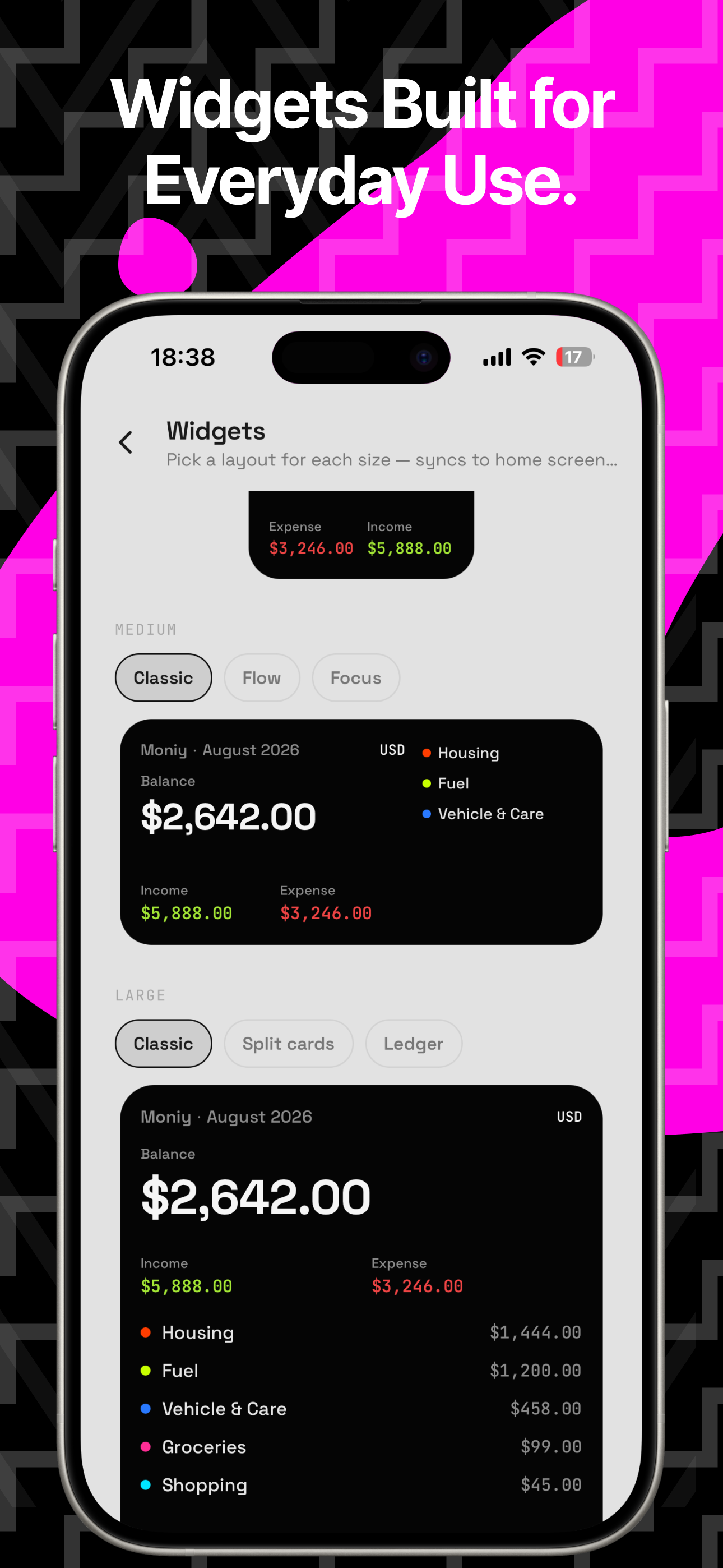 Moniy: Budget Tracker screenshot 8