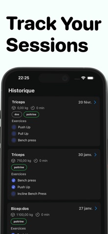 Peak Strength Workout Tracker Screenshot 4 of 5