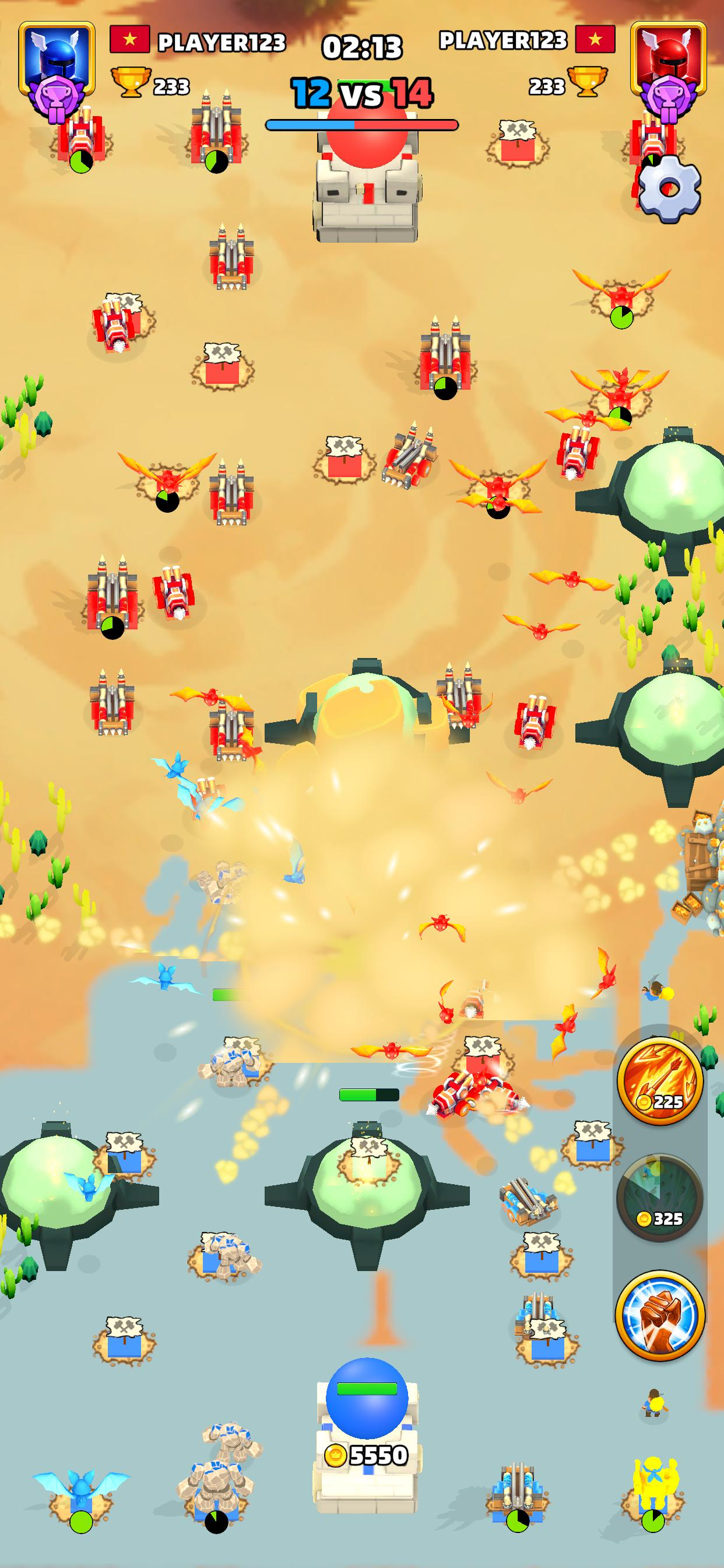 Royal Wars Color Clash screenshot 8