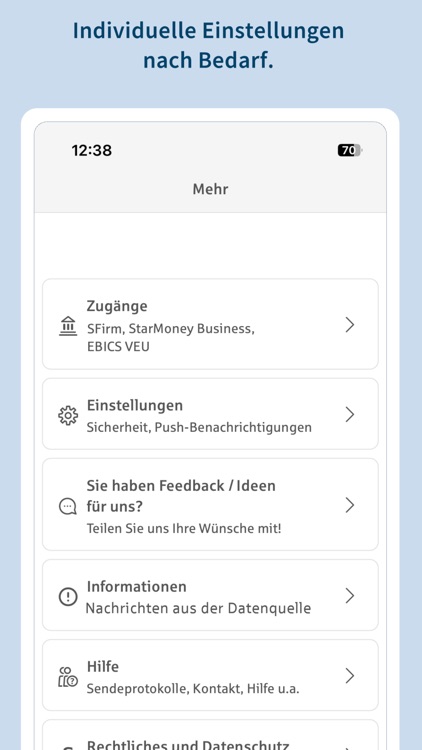 Finanzcockpit für Firmenkonten screenshot-4