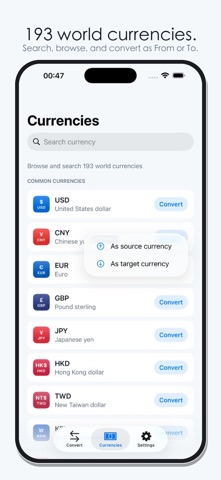 Exchange Rate - Currencies Lab app screenshot 2