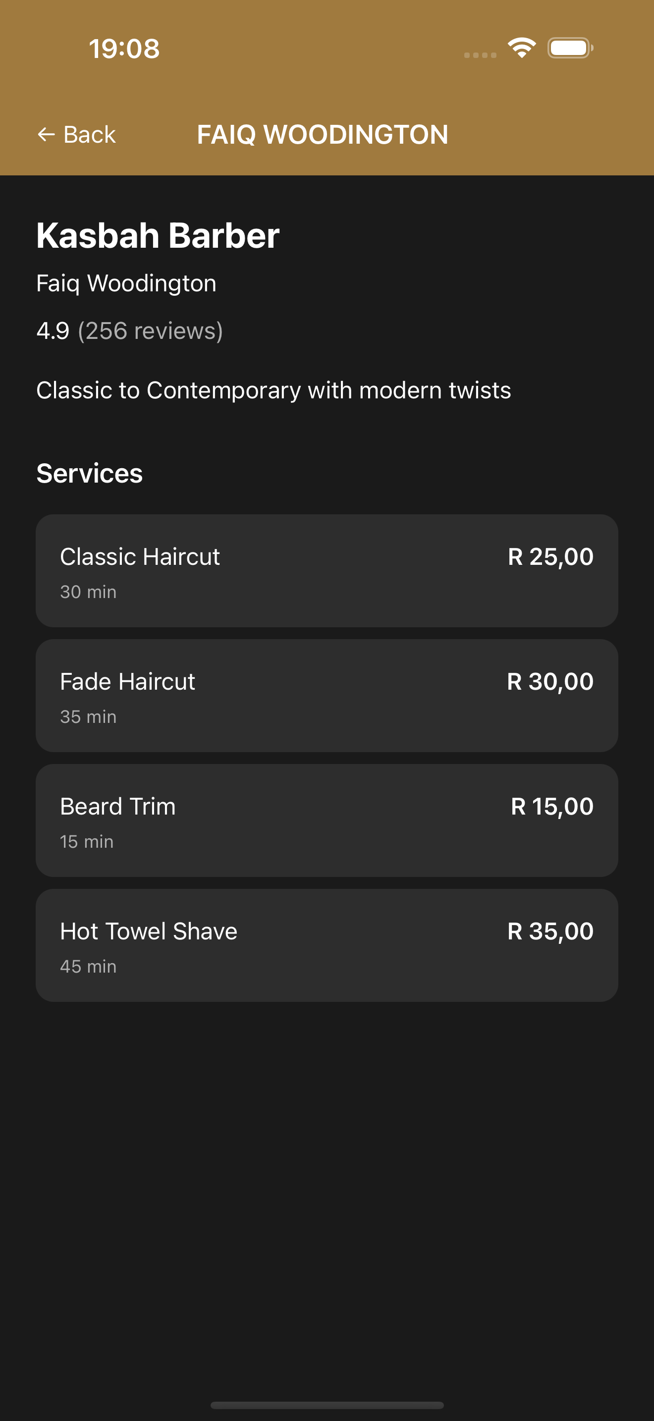 Kasbah Barber screenshot 3