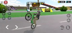 Moto Street Life: Downhill 3D screenshot 2