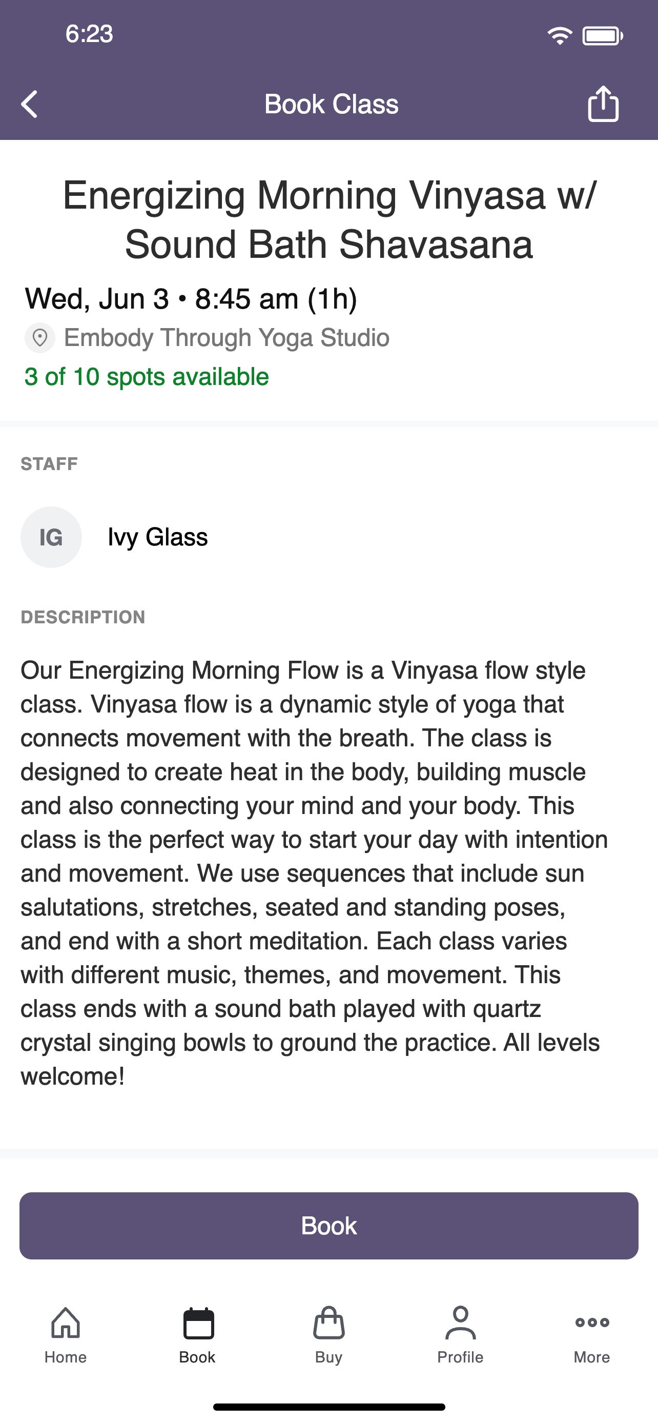 Embody Through Yoga