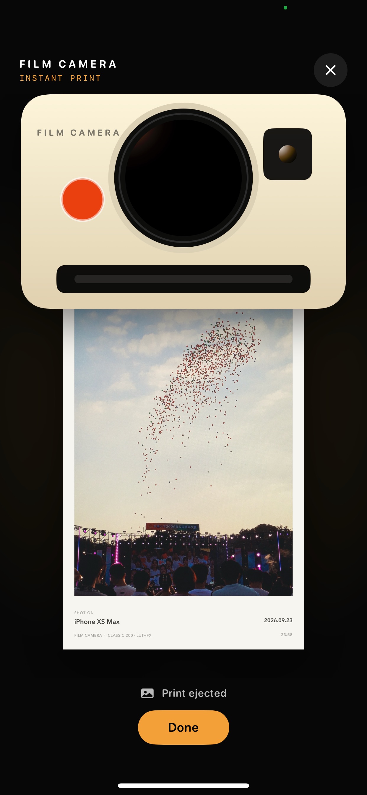 Screenshot 2 of Filmera - Instant Camera