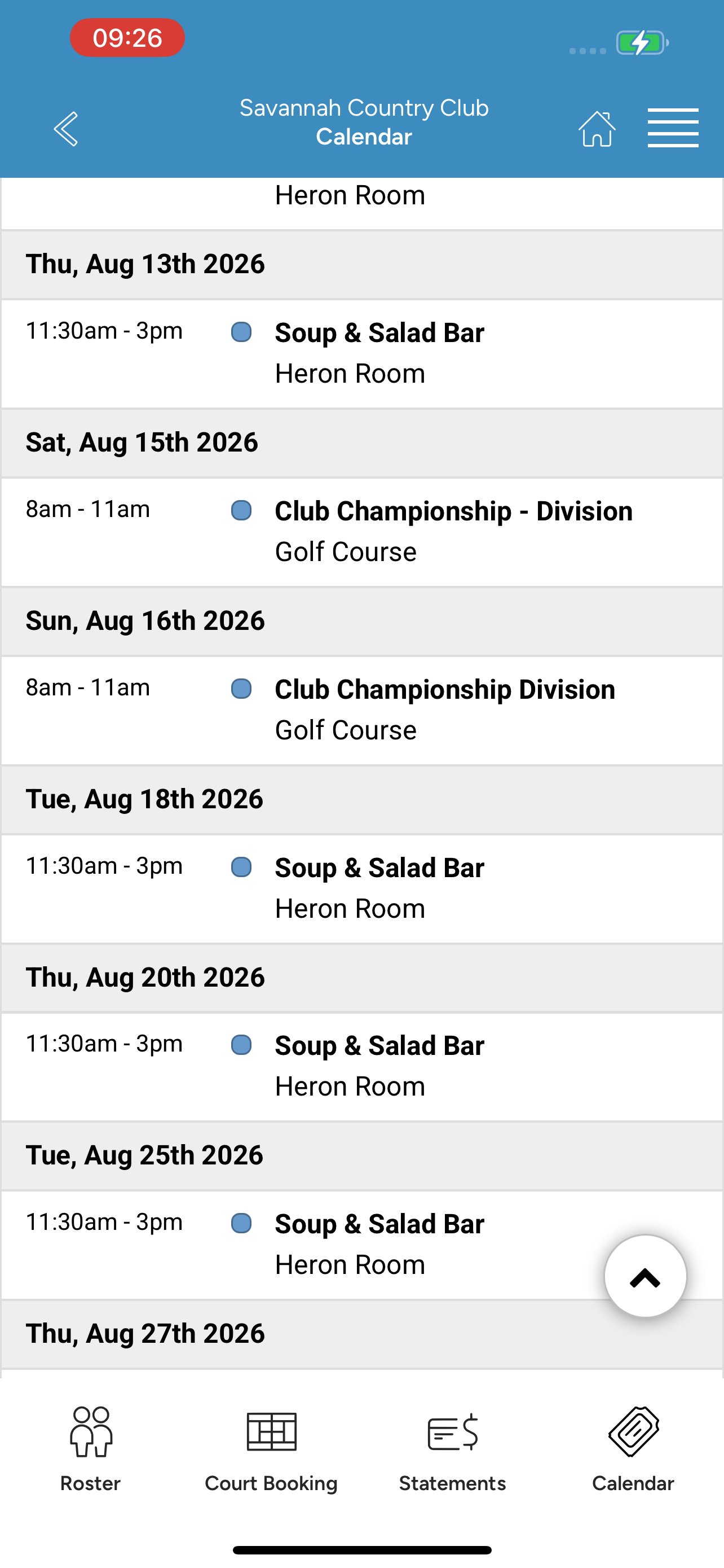 Savannah Country Club screenshot 3