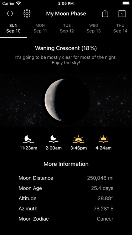 My Moon Phase Pro - Alerts