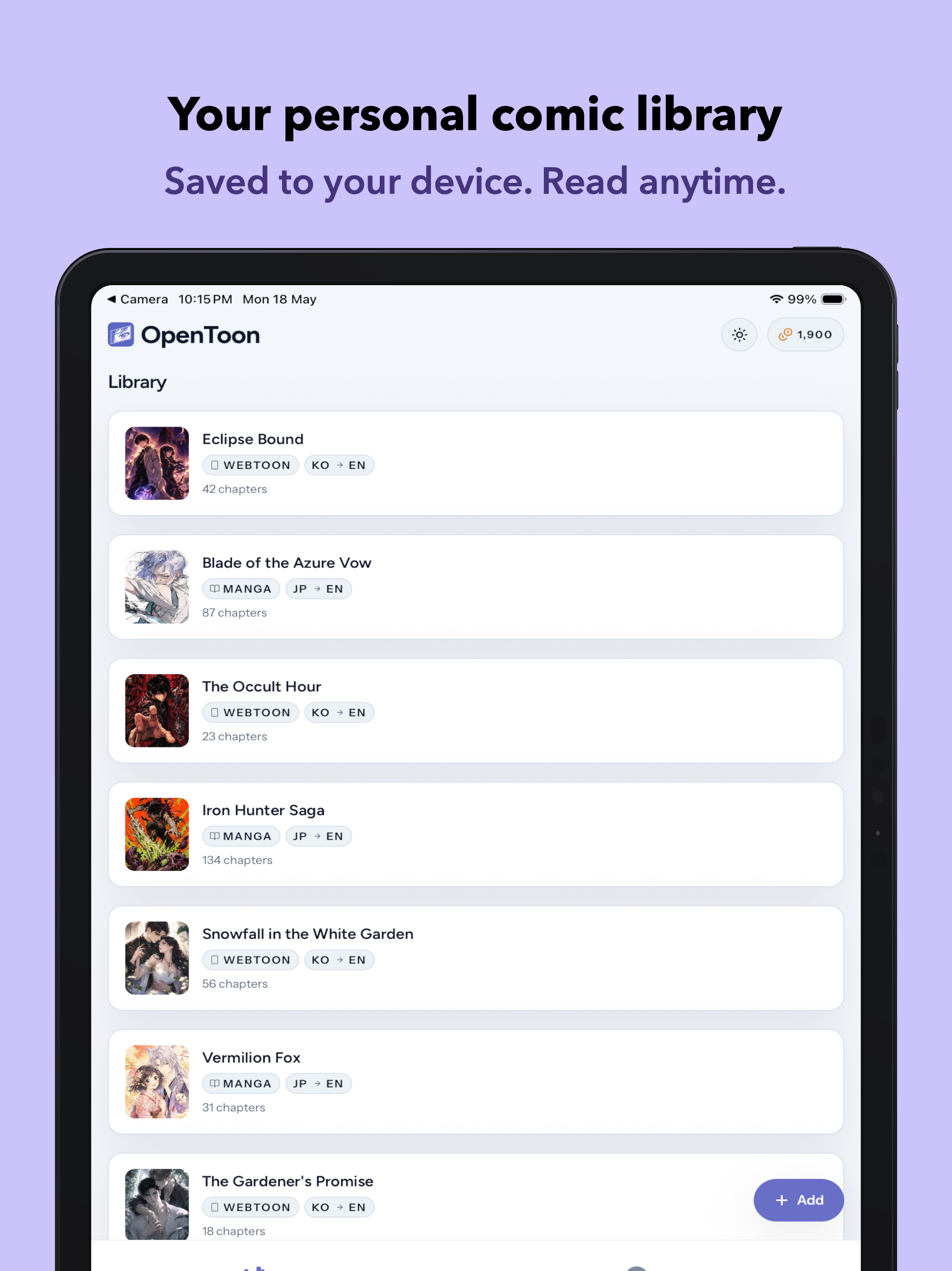 OpenToon - Manga Translator screenshot 7