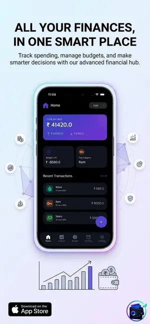 Expense Tracker: Budget, Bills screenshot 1