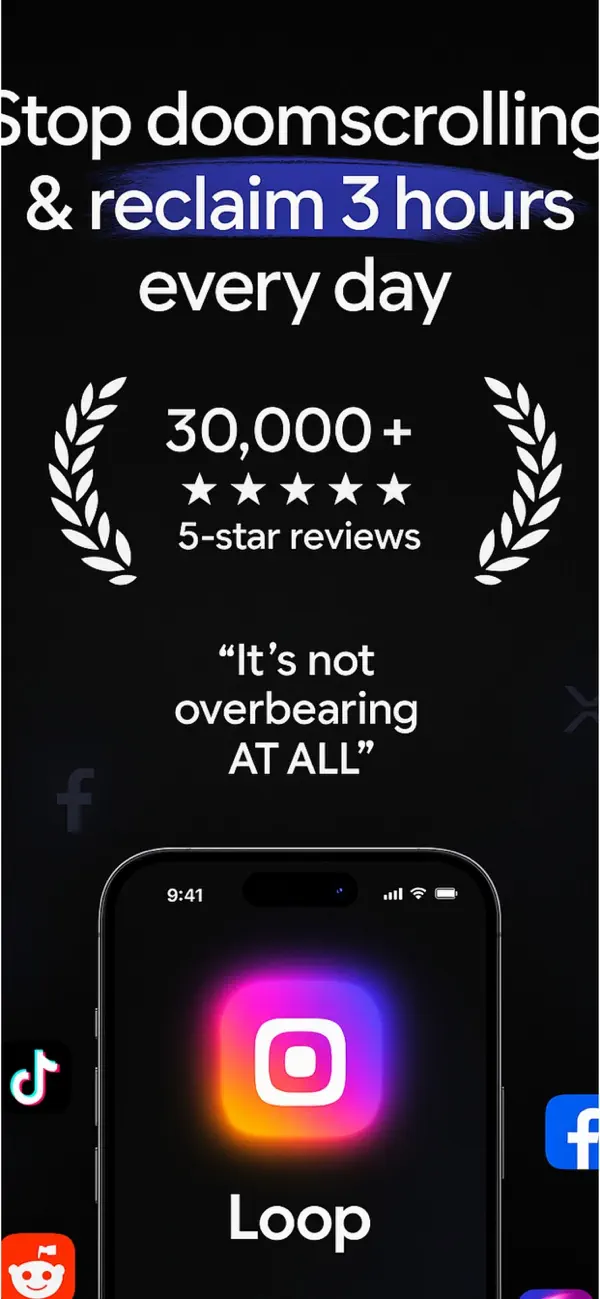 #2. Loop: Screen Time Control (iOS) Ved: Onur Ugur
