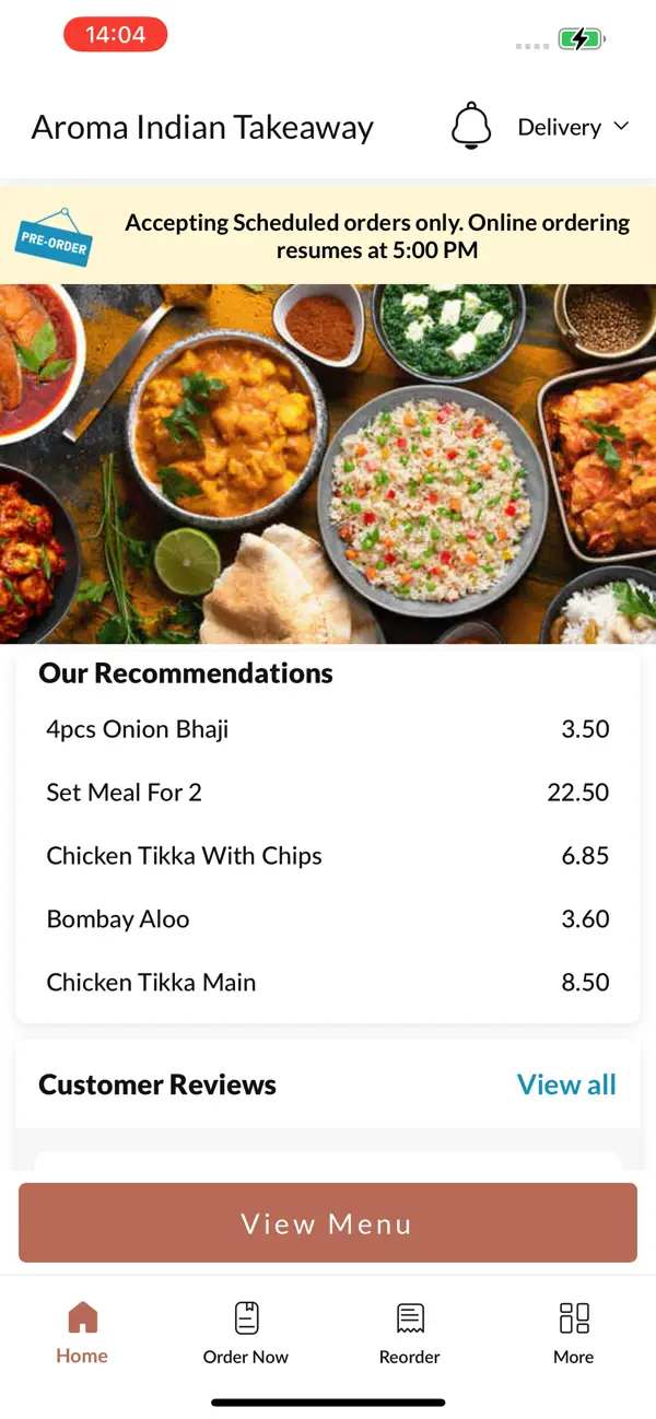 Screenshot #2 pour Aroma Indian Takeaway.