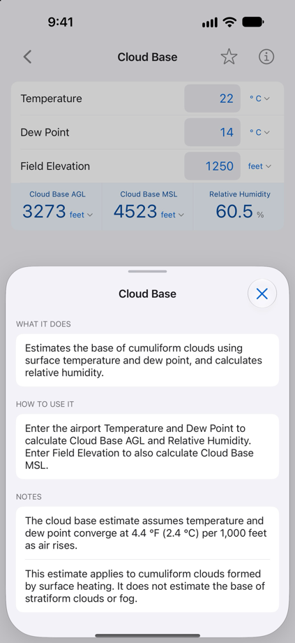 FlightReady E6B App Store screenshot 8