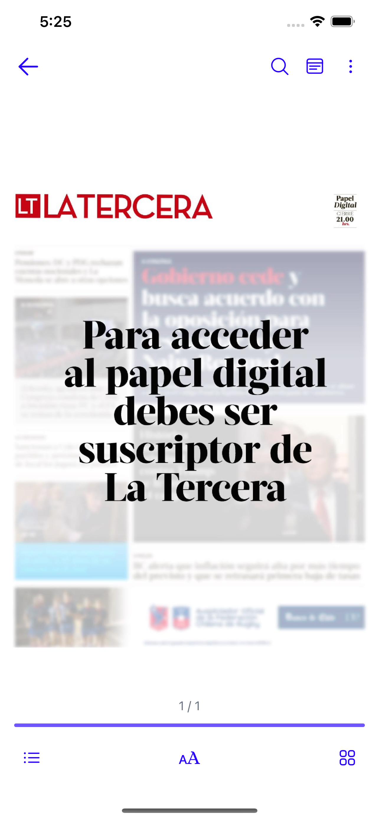 La Tercera Early Access