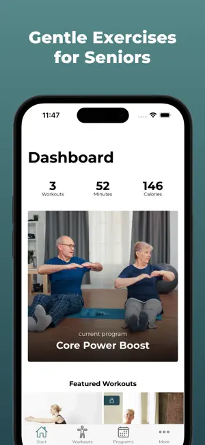 Home Workout For Seniors screenshot 1