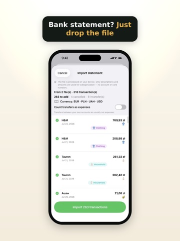 Skarbo: Budget Expense Tracker iPad screenshot 4