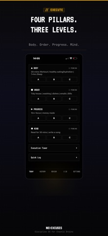 NO>EXCUSES screenshot