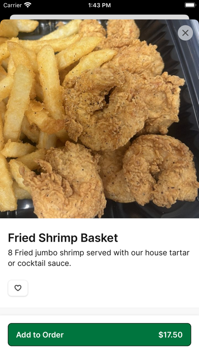 Grille No. 13 To Go iPhone screenshot 3 - Food & Drink app