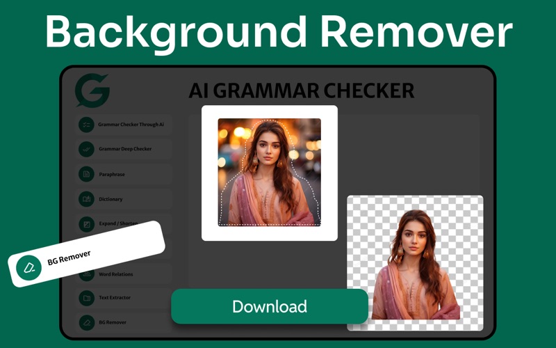 Grammar Checker, Humanizer App iPhone screenshot