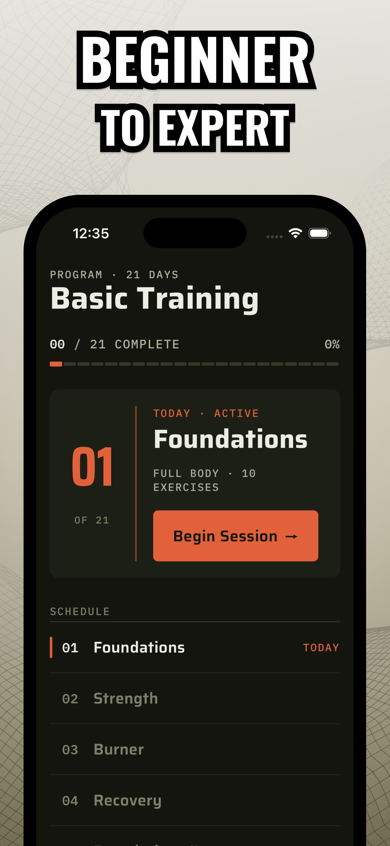 Military Calisthenics Program screenshot 4