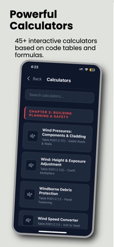CA Residential Code Pro iPhone screenshot