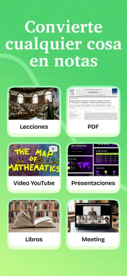 Captura de pantalla de Kiwi AI - Notetaker en iPhone 4